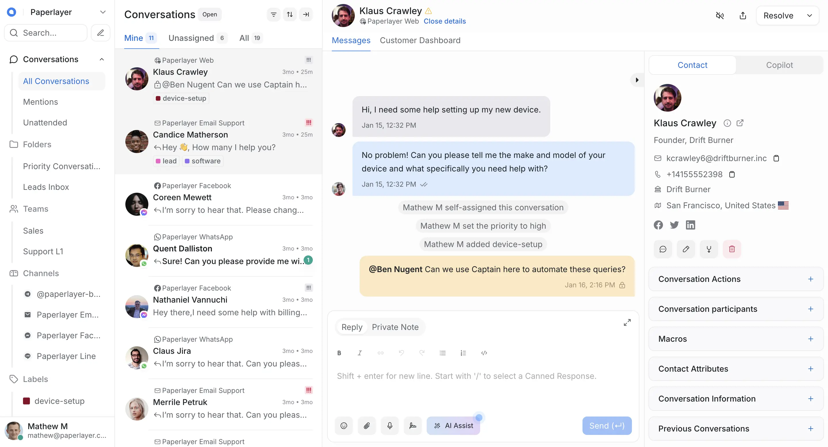 App screenshot